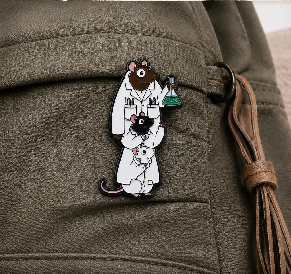 Lab Life Pin